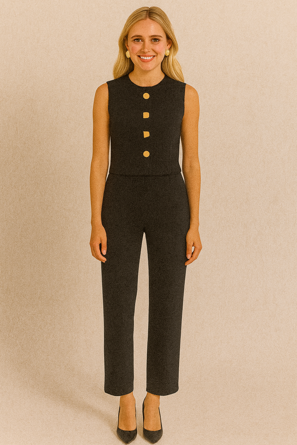 1F812386-19ED-45EC-953D-DDEE338058D6 Premium Quality vested knitted suit - Image 1