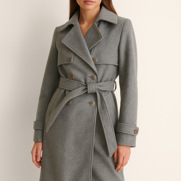 Epaulet-inspired details and buttoned cuffs