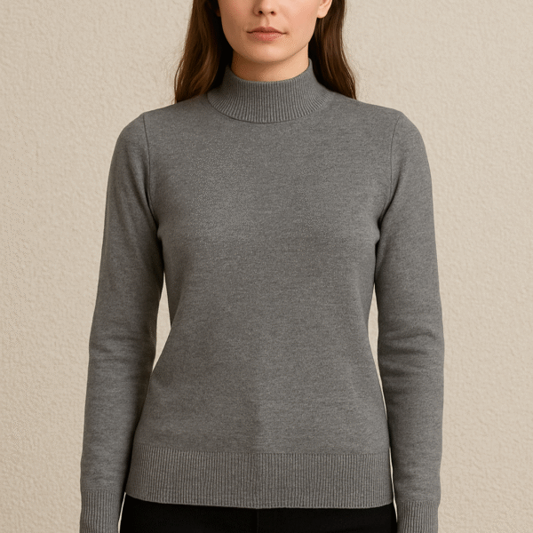 Half Turtleneck knitted sweater