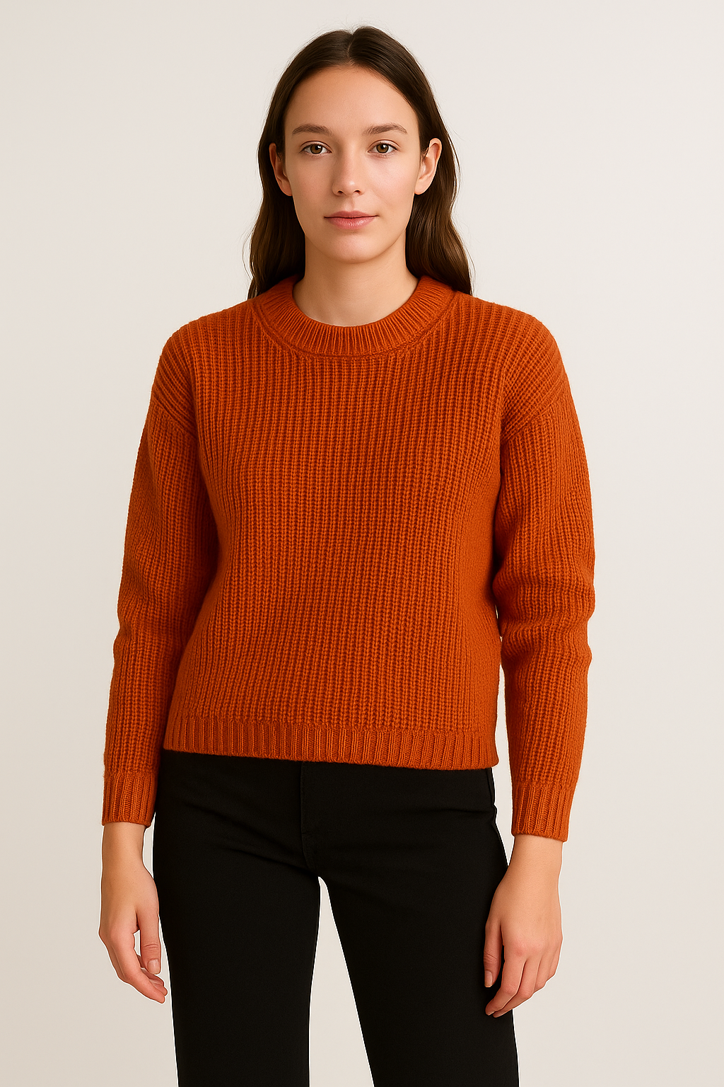 D2848FC2-AF81-4E6E-A0D9-3E158A092B0A Half-neck knitted sweater - Image 1